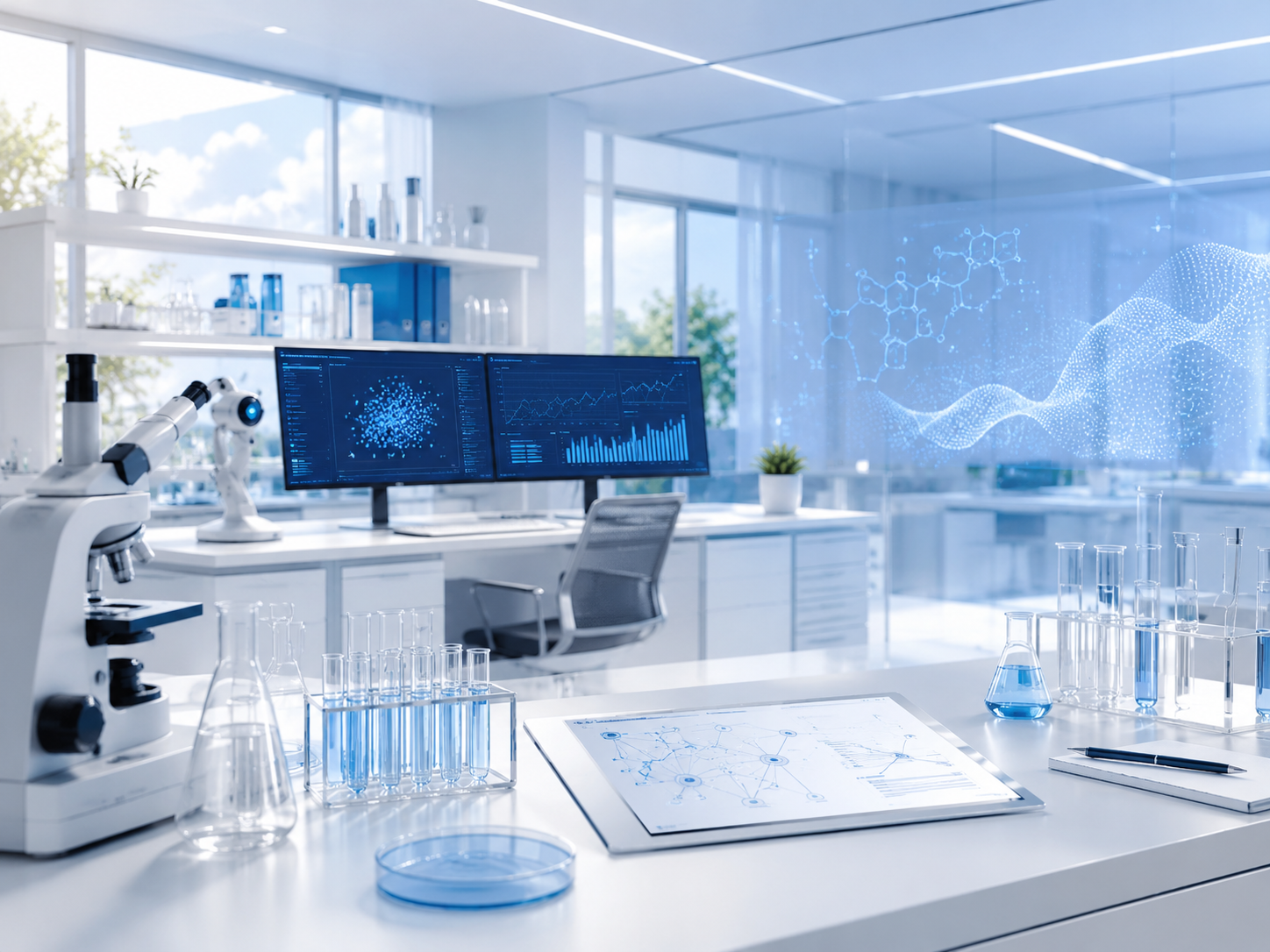 Pristine Laboratory Setup